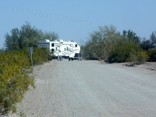 Most diehards down in Quartzsite aren't waiting for the forced march on April 15th.
