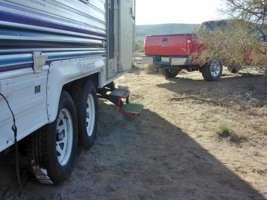 See the label still on the rear tire? I'm done, with about and hour and a half to go before sunset.