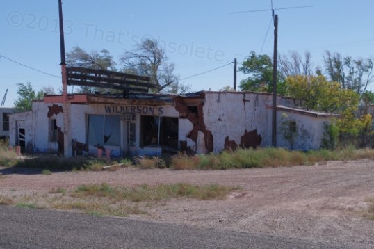 Wilkerson's in Newkirk was a service station with a 4-unit tourist motor court. Newkirk was a railroad town. Not any more, I reckon.