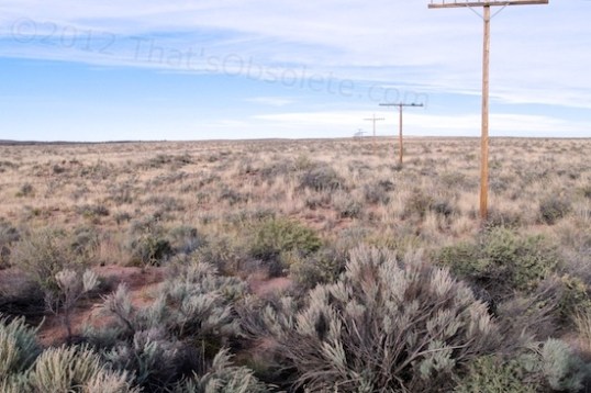 This is where old Route 66 passed through the park.