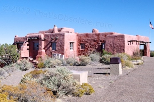 The Desert Inn was originally built in 1919 from petrified wood and clay.