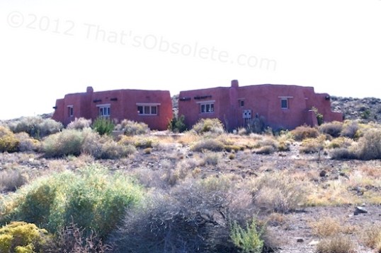 Two casitas (small houses) across the way are all that is left of a complex of buildings to service visitors