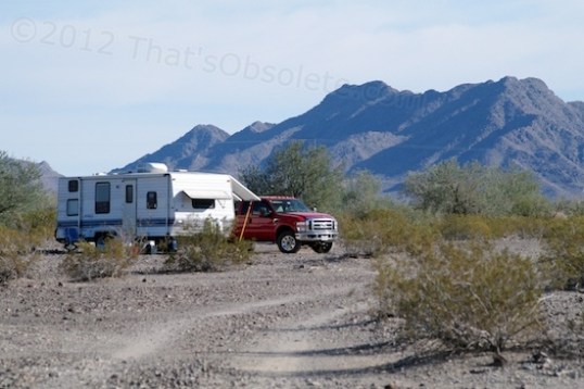 The upside? You donʼt need to win the lottery to live on the big estate of your dreams. This one is Rancho Begley, Quartzsite.