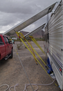 Not gonna risk these babies in a windstorm.