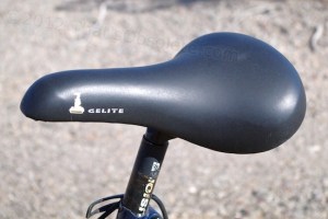 This Raleigh-branded saddle looks great, boasts of gel, and has become unridable.