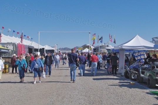 Surrounding the Big Tent were still more purchasing opportunities, and a place to see many big-ticket products not available elsewhere.