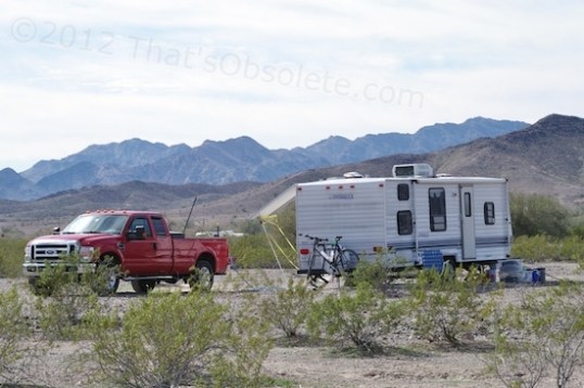 Today's shot of Mister Slobby's Campsite.