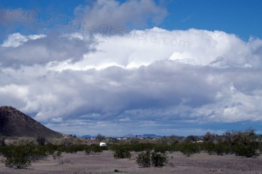 Like riding in an airliner, you can be reminded that the sun is still very much up there above the clouds.
