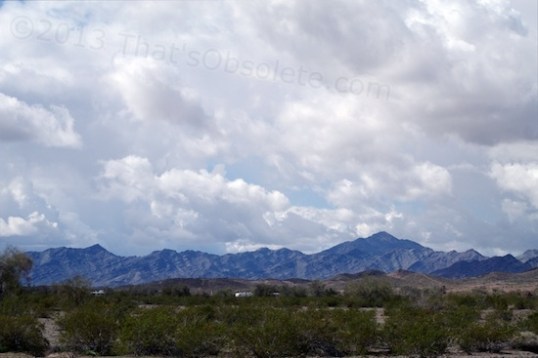 When approaching clouds get a little more serious, it can look like this.