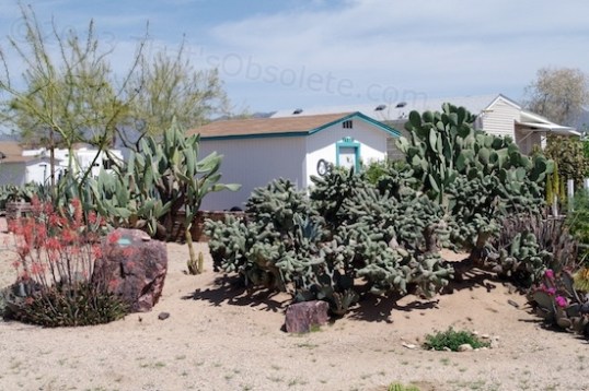 One corner lot that was offered for sale by its owner had a very nice corner indeed.