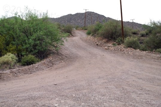 Oh. Even with a 2WD truck, this is nothing. As a newbie hauling a good-sized trailer, the appearance of this trail is intimidating, I can tell you. TT people don't do this kind of thing. Fail to find a turnaround, and you back up every inch you went in.