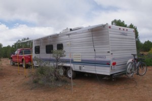 Not the best or safest setup for the tight confines of a trailer park (watch your head!), the panel system does allow quick, precise adjustment for max light gathering. Access for panel cleaning is instant, too.