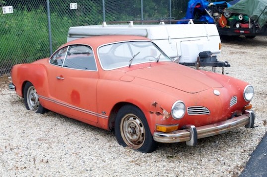 Hard to envision this being restored into the car in the photo above, but it can be. All it takes is a briefcase full of large bills.