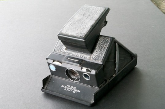 The groundbreaking XS-70 was the first of the Polaroids that kicked out a print that developed before your eyes, and there were no waste materials to deal with. Unlike all other Polaroids, it was also a true SLR.