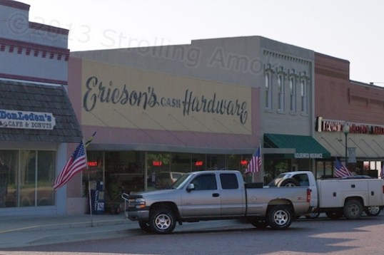 Neither of the two 70s-plus employees at the hardware store even know how old it is, and one has been working there 57 years. It displays washers and dryers as well as the usual hardware fare.