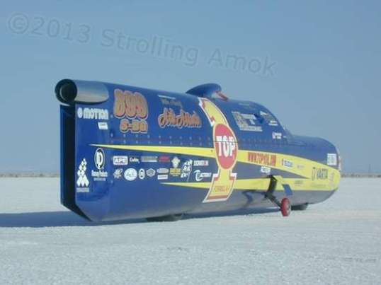 The Ack Attack, current and repeated world's land-speed record holder for motorcycles.