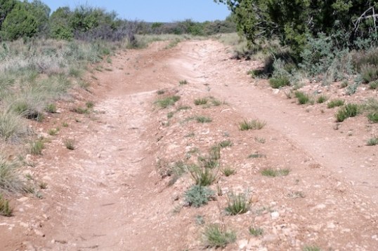 Trails like this are a no-brainer for cars, vans, and truck campers. They’re even do-able for many other types of small and mid-size rigs. But, not mine. I’d ground out and bend my dropped tube axles, and drag the tail. A man has to know his limitations.