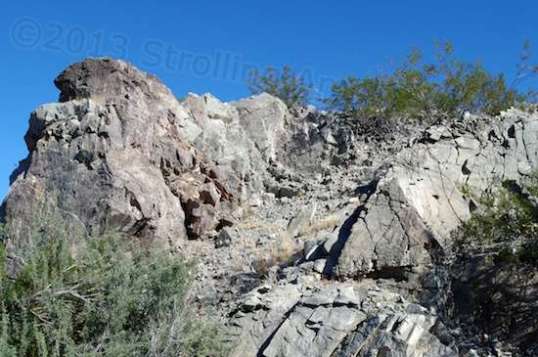 No boring rock formations here. You need to step up close to appreciate them.