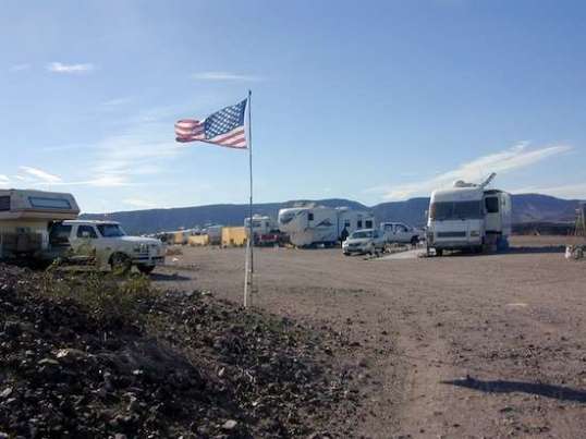 Lots of folks prefer to pack in close for a more social experience. That tends to create a sense of social stability after a couple of years - a temporary "neighborhood" of sorts.