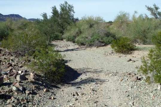 727 continues on for a bit before diving into a firm-surface wash. Cool! Let's go!