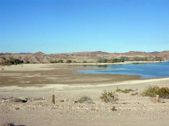 ...And the next day can look like this. This is the only truly shallow part there is, but it magnifies any changes in water level!