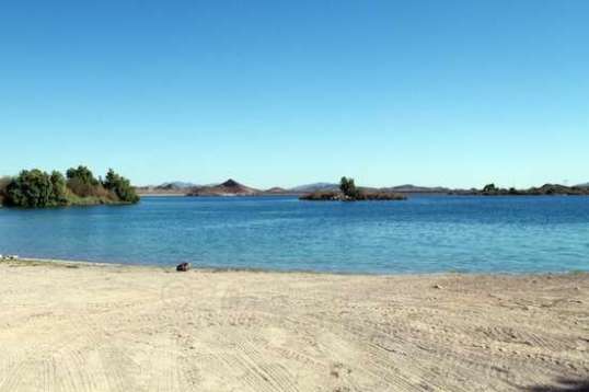 This is actually the same beach as the very first photo, but this one shows the view better.