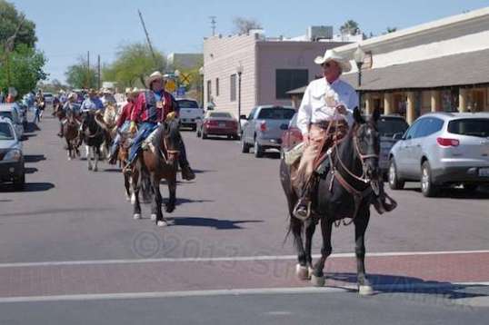 A group came in from another assembly point to join the main gathering.