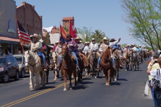 The departure out of Wickenburg.