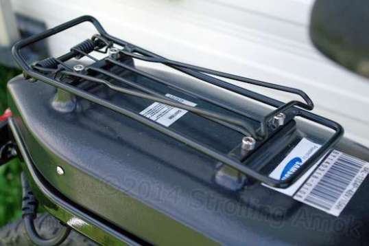 Oops. The surprise was that, in bending the clamp arms back straight, the springs had been "sprung" and could not return the clamp to its original position. As an essential device for my uses, this rack obviously wasn't going to cut it.