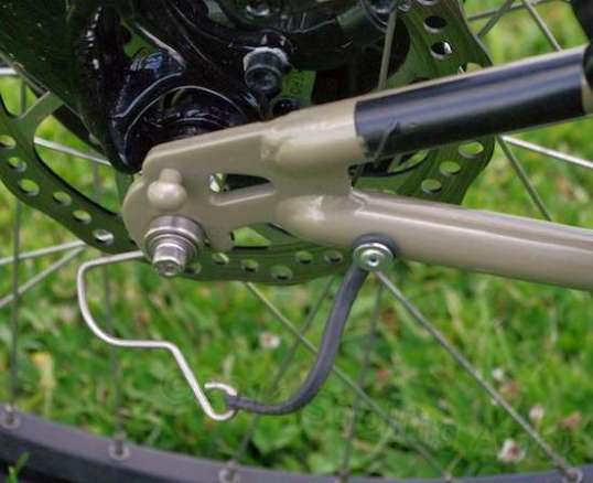 Slide the wire into place underneath the bobbin, and it's not going anywhere.