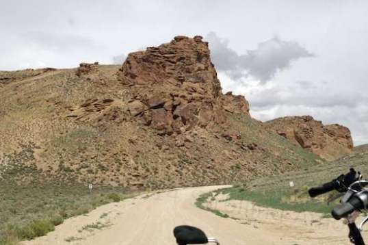 The long climb up from Green River, Wyoming tends to get one's heart and spirit a'thumping.