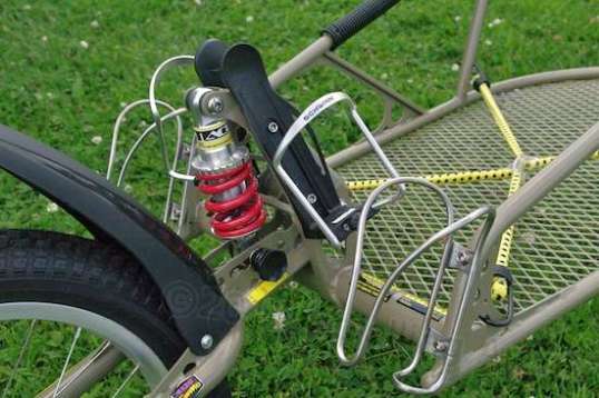 The Ibex's rear suspension is adjustable for spring rate, something I'm avoiding as much as possible.