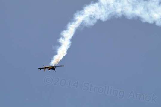 Dave Erickson in his ZLIN 50 did it all in smooth style, including end-over-end tumbles like this.