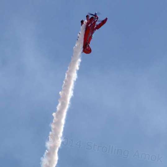 Oops, can't forget Mr. Allen's second stunt run, the Endless Flight. We got our money's worth.