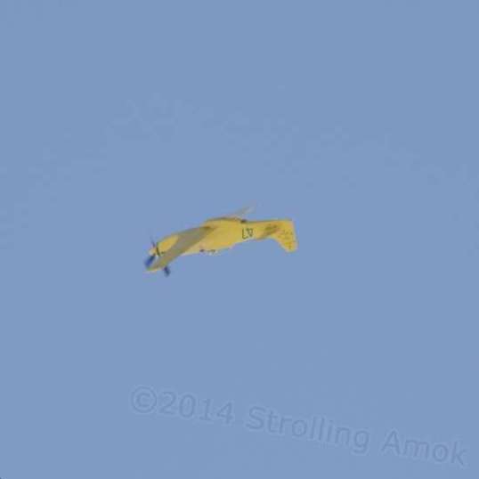 Both the Mustang and the preceding Bearcat did not just do simple fly-bys.