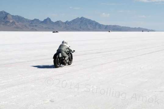 Me, I'd rather be inside a roll cage.