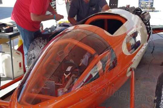 I marvel at the construction and detailing of some of these. If she turns turtle, you'll probably walk away with very minor injuries, if any.