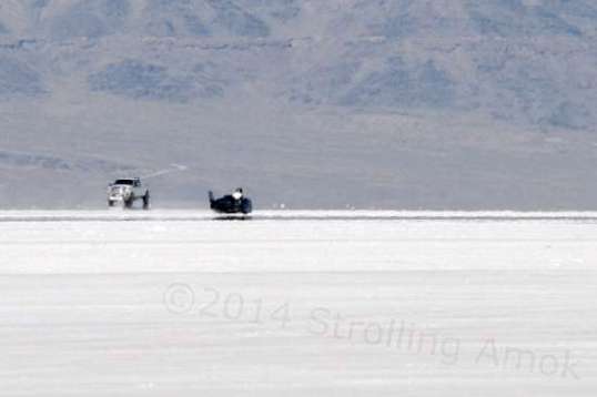 Flashback to the film, "The World's Fastest Indian".