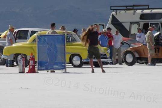 The early '50s Chevy waits, too.
