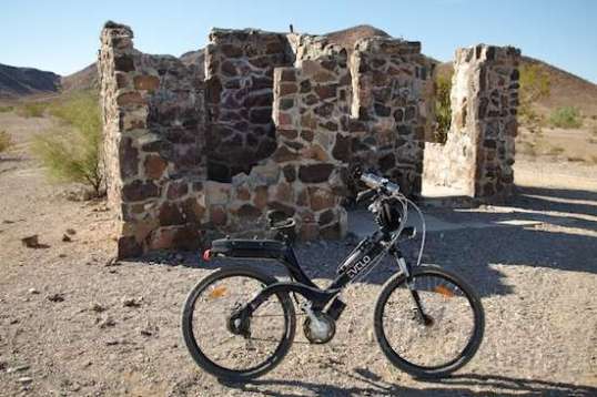 I'm shameless, but I wouldn't have been seeing this cabin without the e-bike.