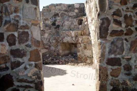 It had a pretty ritzy stone fireplace, with an oval tile chimney and warming cubby.