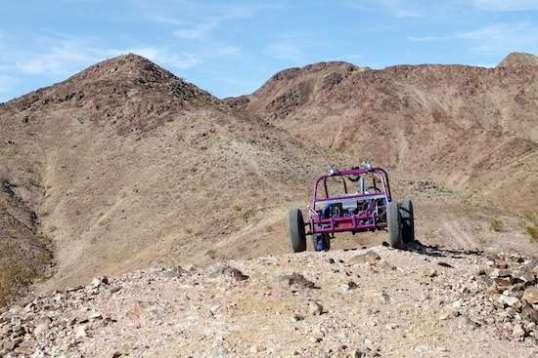 What the sand rail sees, it conquers.