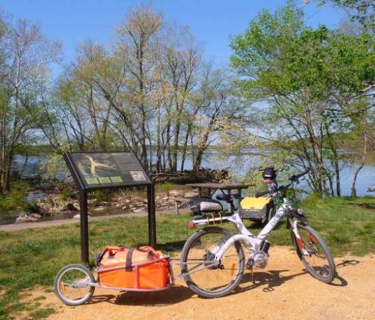 Well, made it to Michigan, and Boris did what I do: he gawped at the scenery too much, and crashed and burned off-path.