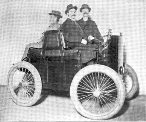 "Two-Seated Motor Carriage" by Alexander Winton of Cleveland, Ohio. The Winton's utter lack of reliability inspired Packard to enter the business and do it right.