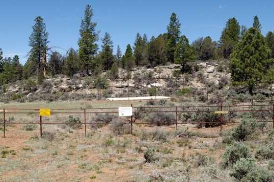 This is a water catchment for the critters. No camping within a quarter mile of this! Big old metal tubs some distance away were replaced by this.