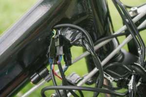 I pulled out all the electrical connectors I could, and taped them.