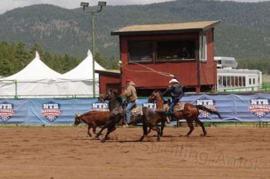 Yeehaaah! Skill and luck have to combine here. Times went all the way down to sub-six seconds start to finish, though the norm was ten to twelve.