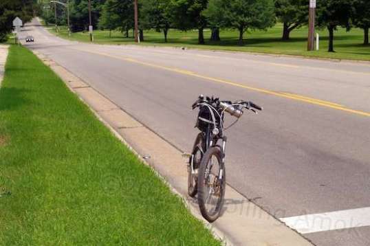 It came, it saw, it conquered! Well, it dodged potholes, anyway.