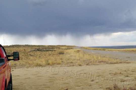 Surprise! Made it with about twenty minutes to spare. Relaxing inside, I was able to watch the rain and remember a good day.