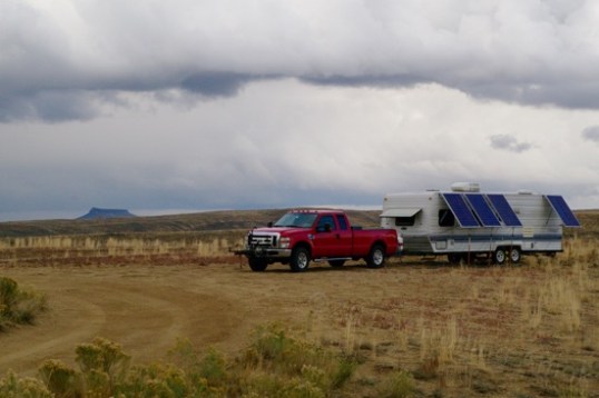 This is not so much for the same ol' camper as it is for the clouds rolling past.
